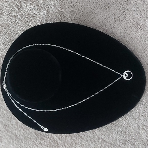 Swarovski Jewelry - Swarovski silvertone necklace